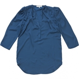 Thumbnail for your product : Sandro Blue Polyester Top