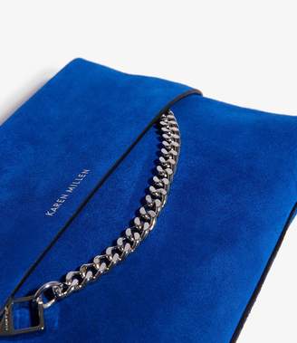 Karen Millen Chain Detail Clutch Bag
