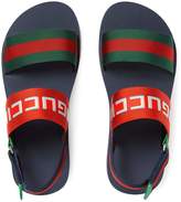 Thumbnail for your product : Gucci stripe strap sandal