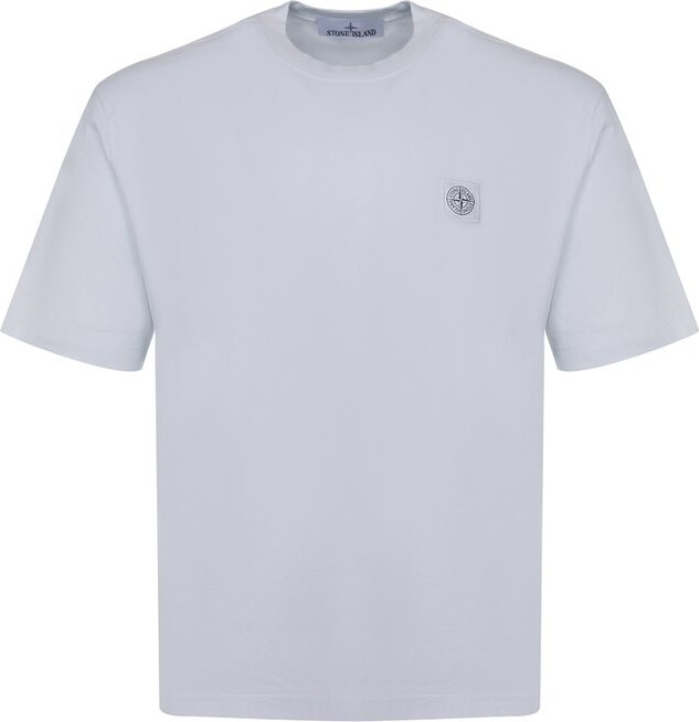 Stone Island Logo Patch Short-Sleeved T-Shirt