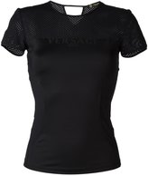 Thumbnail for your product : Versace Gym mesh panel T-shirt