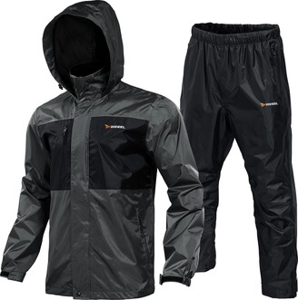 Rodeel Waterproof Fishing Rain Suit for Men (Rain Gear Jacket & Trouser  Suit) - ShopStyle