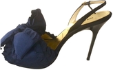 Thumbnail for your product : Bruno Frisoni Navy Cloth Heels