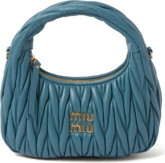 Miu Miu Blue Handbags | ShopStyle