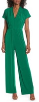 vince camuto cinched waist jumpsuit