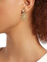 Thumbnail for your product : Rosantica Crystal Goldtone Flower Dangle Earrings