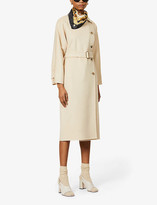 Thumbnail for your product : Max Mara Osol belted camel wool coat