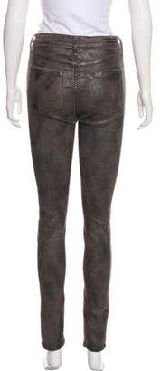 Citizens of Humanity Mid-Rise Coated Jeans