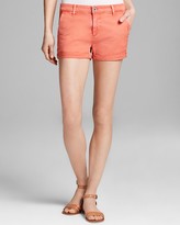 Thumbnail for your product : AG Adriano Goldschmied Shorts - Tristan High Rise in Sulfur Papaya