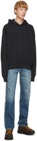 Thumbnail for your product : Acne Studios Black Logo Print Hoodie