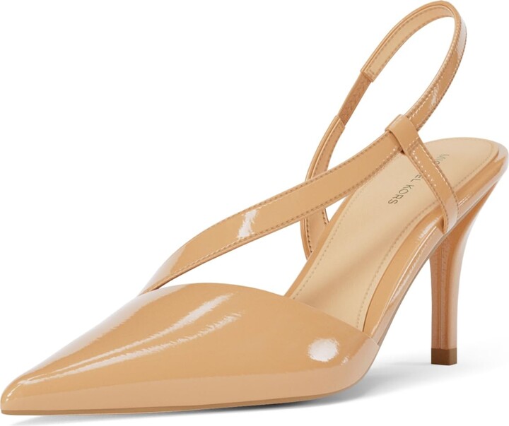 Michael Kors Michael Womens Jaida Pump Husk 7 M