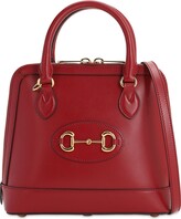 Thumbnail for your product : Gucci 1955 Horsebit Leather Top Handle Bag