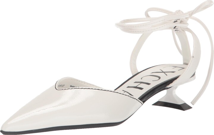 Armani Exchange Women's Cloud Cube Low Heel Sandals