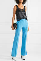 Thumbnail for your product : Givenchy Lace-trimmed Silk-charmeuse Camisole