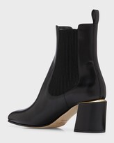 Thumbnail for your product : Jimmy Choo Thessaly Calfskin Chelsea Ankle Booties
