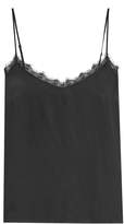 Thumbnail for your product : Anine Bing Silk Camisole with Lace