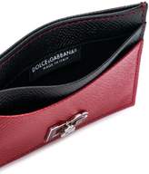 Thumbnail for your product : Dolce & Gabbana logo bi-colour cardholder