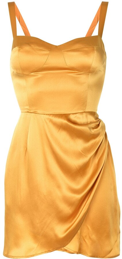 reformation orange dress