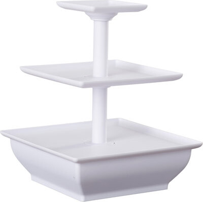 Chef Buddy 3-Tier Square Cupcake Stand
