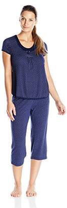 Rene Rofe Women's Simply Me Capri- Pajama Set
