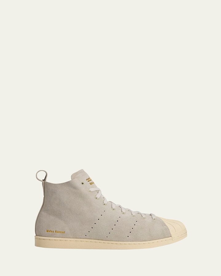 ADIDAS X WALES BONNER Superstar Suede High-Top Sneakers