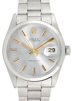 Thumbnail for your product : Rolex Vintage Stainless Steel Oysterdate Watch, 34mm