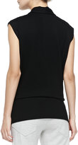 Thumbnail for your product : Helmut Lang Sonar Wool Surplice Top