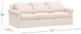 Thumbnail for your product : Pottery Barn York Roll Arm Deep Seat Slipcovered Side Sleeper
