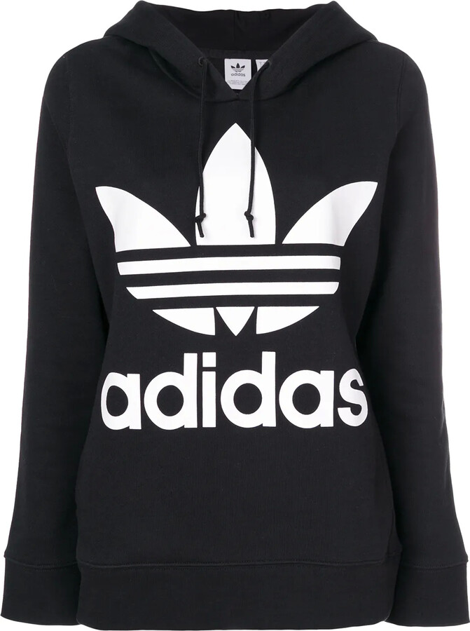 trefoil hoodie adidas damen