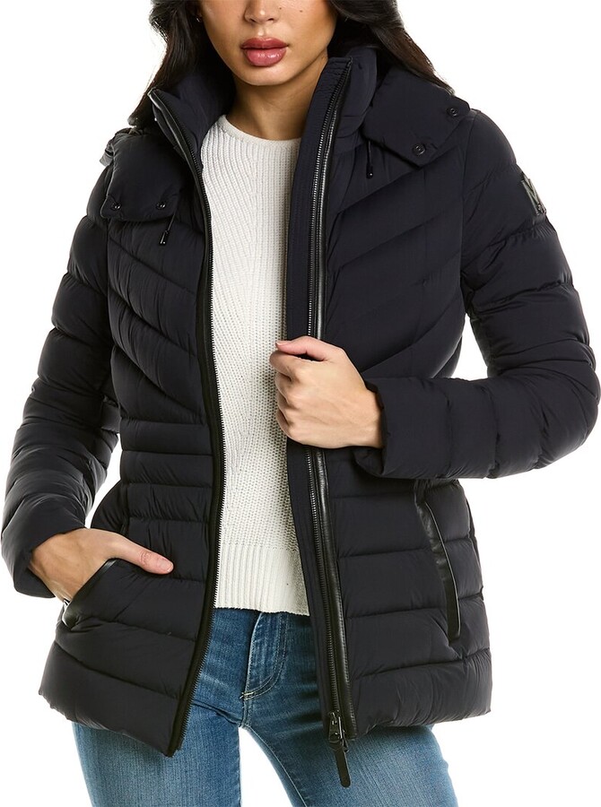 Mackage Patsy Agile 360 LeatherTrim Down Jacket ShopStyle