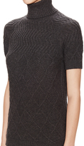 Thumbnail for your product : Lafayette 148 New York Aran Wool Turtleneck Sweater