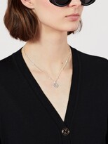 Thumbnail for your product : Gucci sterling silver Interlocking G necklace