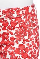 Thumbnail for your product : Tory Burch 'Laurel' floral print cropped jeans