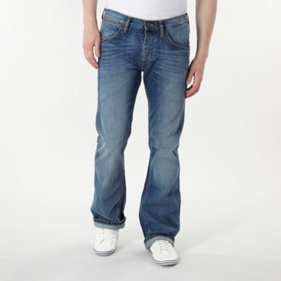 Wrangler Blue 'Miles Longhorn' jeans - ShopStyle