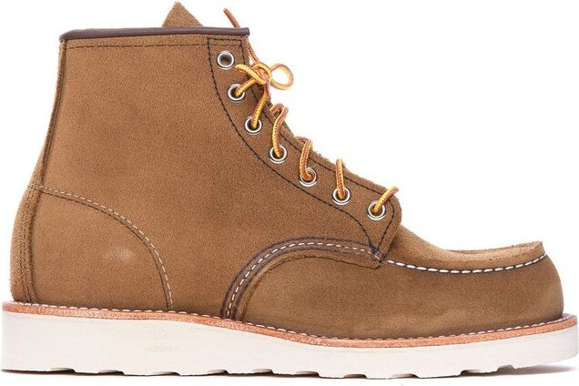 Red Wing Shoes Classic Mock Toe Lace-Up Boots