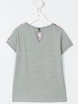 Thumbnail for your product : Moncler Enfant check panel T-shirt