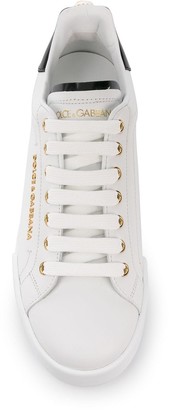 Dolce & Gabbana Classic Logo Low-Top Sneakers