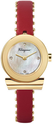 Ferragamo Women's Gancino Diamond Watch