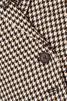 Thumbnail for your product : Rokh Oversized Houndstooth Tweed Blazer - Sand