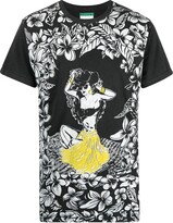 Thumbnail for your product : Moschino Pre-Owned 1990s hula-print T-shirt