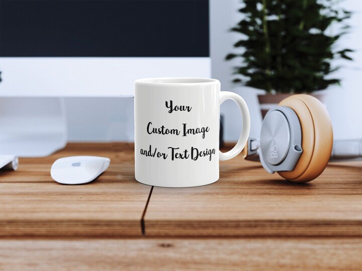 Etsy Custom Mug With Your Image Or Text | For Business Personalized Mugs Coffee Christmas Gifts