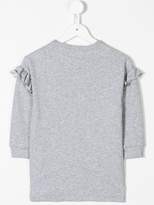 Thumbnail for your product : Kenzo Kids ruffle trim jersey top