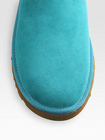 Thumbnail for your product : UGG Mini Bailey Button Suede Shearling-Lined Boots