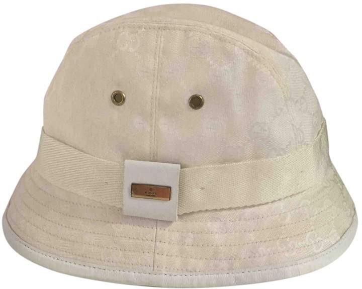 white gucci hats