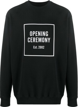 Opening Ceremony Box Logo long-sleeved sweatshirt