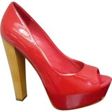Thumbnail for your product : Steve Madden Red Leather Heels