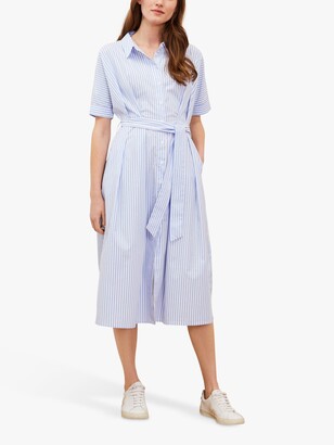 Baukjen Arbor Stripe Cotton Shirt Dress