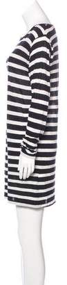 R 13 Striped Sweater Dress