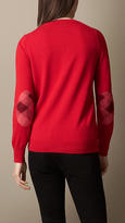 Thumbnail for your product : Burberry Cotton Cashmere Needlepunch Sweater