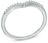 Thumbnail for your product : Zales Diamond Accent Chevron Midi Ring in Sterling Silver